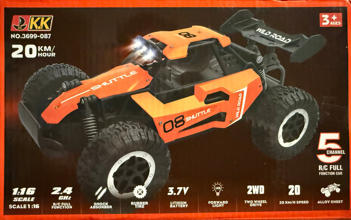 1:16 All Terrain Off-Road Vehicle