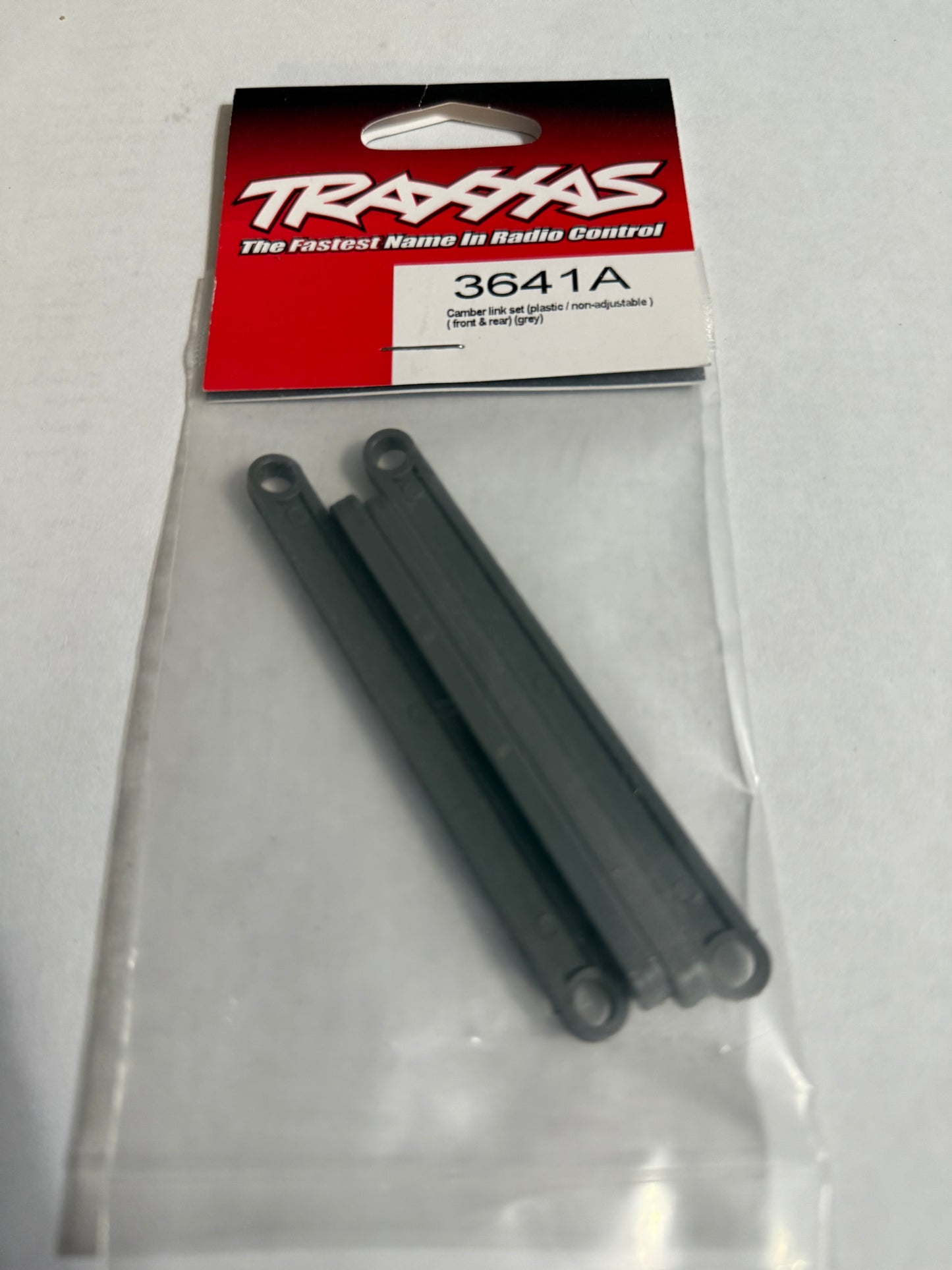 Traxxas 3641A Camber link set (plastic / non-adjustable ) ( front & rear) (gray)