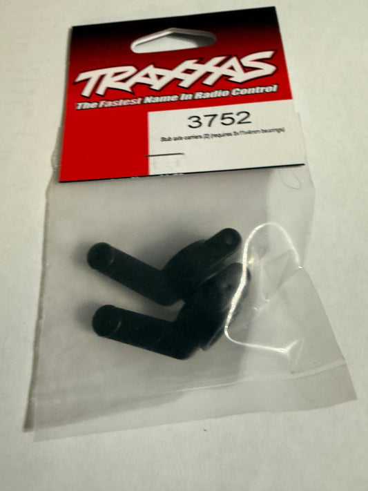 Traxxas 3752  Stub axle carriers (2) (requires 5x11x4mm bearings)