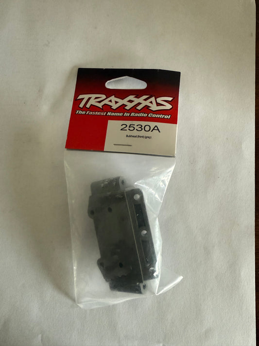 Traxxas 2530A Bulkhead (front) (grey)