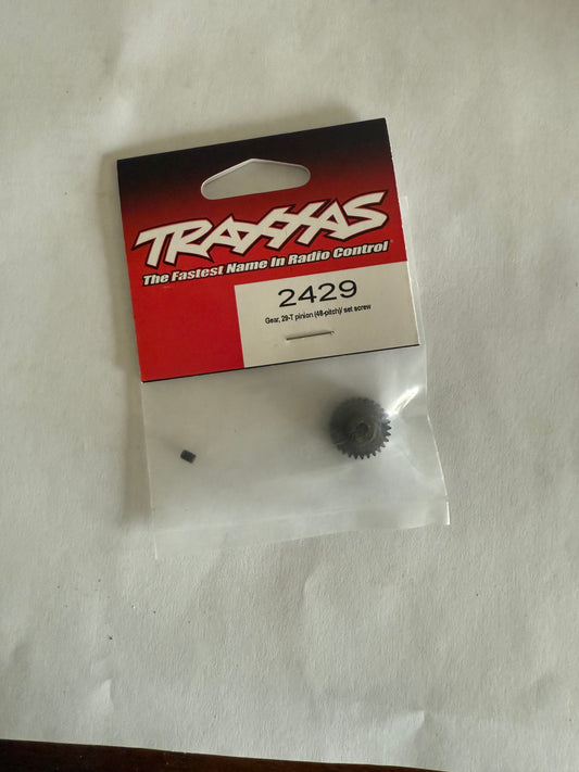 Traxxas 2429  Gear, 29-T pinion (48-pitch) (fits 3mm shaft)/ set screw